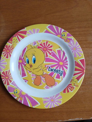 Tweety plate used