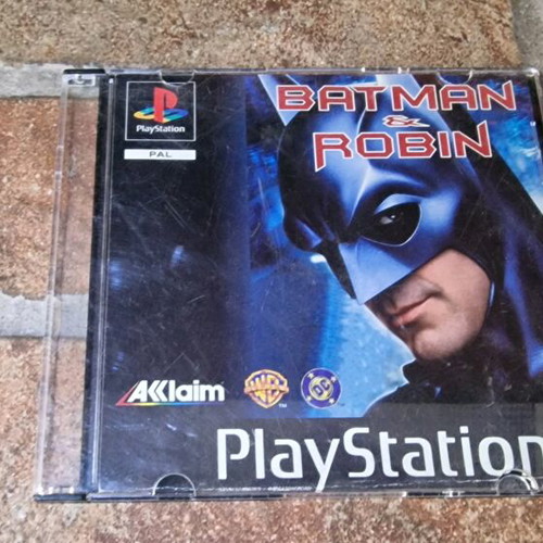 Jeu Batman & Robin Sur Sony PlayStation 1 (PS1) – PAL, Complet, Boîte, Bon état