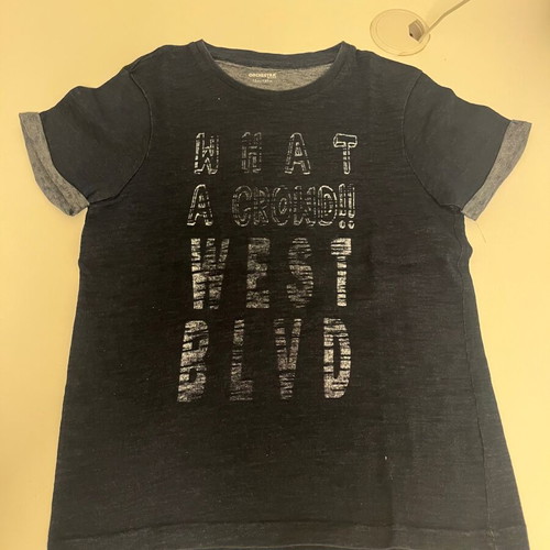Orchestra T-shirt for 12 years old, slightly used, blue, size 152 cm
