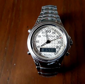 ΡΟΛΟΙ HARLEY DAVIDSON ME ΑΤΣΑΛΙΝΟ ΣΚΕΛΕΤΟ ΚΑΙ ΜΠΡΑΣΕΛΕ DUAL TIME BY BULOVA