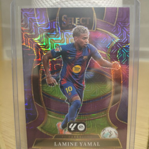 Lamine Yamal Purple Mojo Terrace La Liga Select 2025-26 Card New