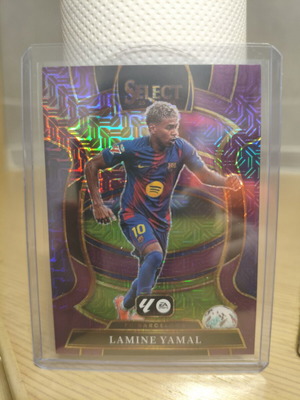 Lamine Yamal Purple Mojo Terrace La Liga Select 2025-26 Card New