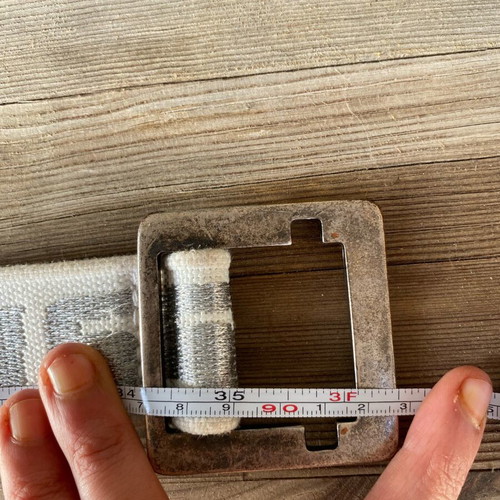 Miss Sixty vintage white belt like new