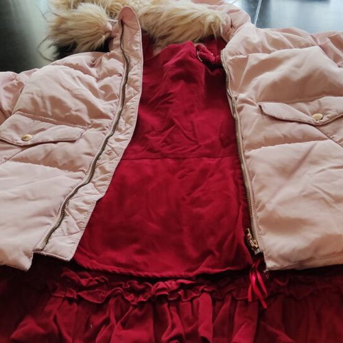 Girls' clothes size 7-8 like new, Zara Kids jacket, Tricoteen dress, skirt