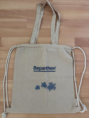 Bepanthen backpack made of recycled cotton