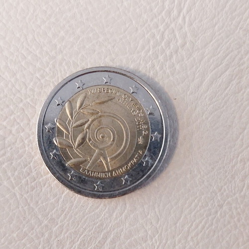 2 Euro Greece 2011 commemorative coin Special Olympics XIII World Games