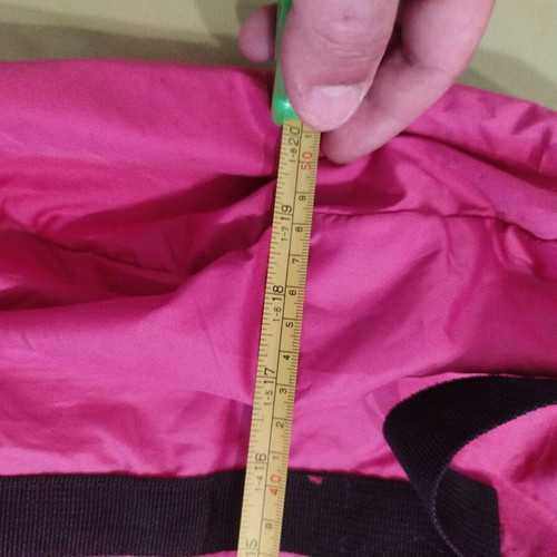 Sack used, pink color