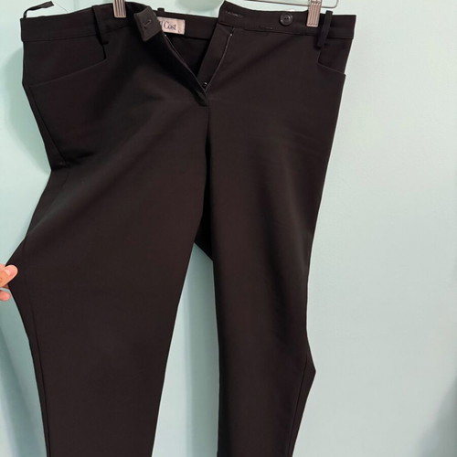 Minimal tailored black pants used, size L 40 12