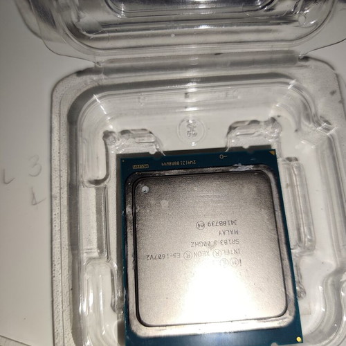 Xeon processors used, single piece