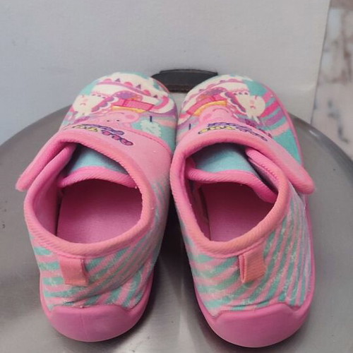 Peppa children's slippers size 26 like new, pink multicolor