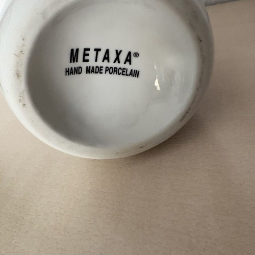 Metaxa Grand Olympian Reserve porcelain commemorative bottle like new