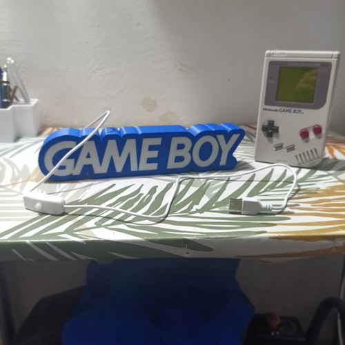 Gameboy light logo sign like new