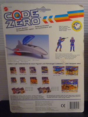 Code Zero Stealth Bomber 1989 intact