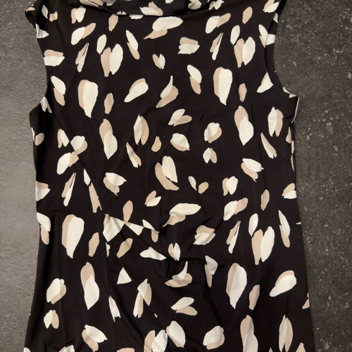 Hugo Boss Sleeveless Top Enavia Collection like new, size S, black-beige