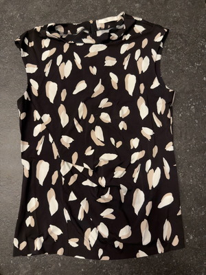 Hugo Boss Sleeveless Top Enavia Collection like new, size S, black-beige