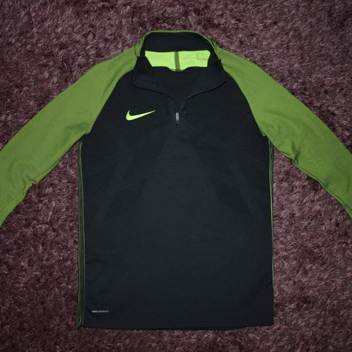Nike Training Shirt Midlayer Aeroswift Drill Strike like new, size M, black and green