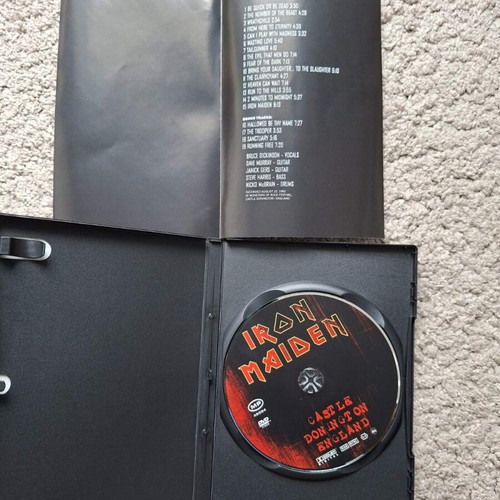 Iron Maiden and Bruce Dickinson DVD collection like new, metal
