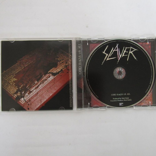Slayer God Hates Us All CD used, metal