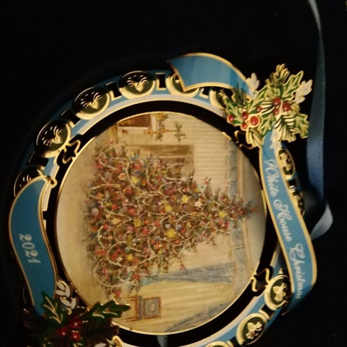 Collectible White House Christmas Ornaments 2020 2021 like new