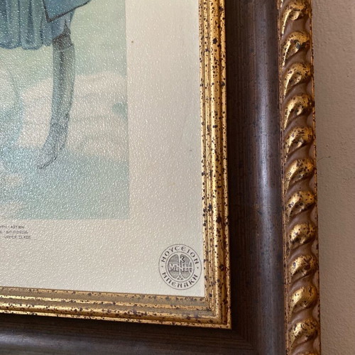 Painting Cretan Man from Benaki Museum like new