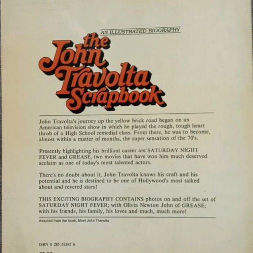 Book The John Travolta Scrapbook used, English