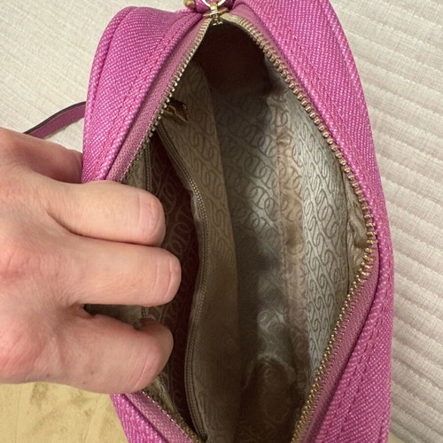 USPS Polo crossbody bag 24.5 x 19 x 7 pink like new