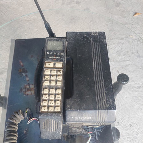 Vintage Suitcase Phones used, set of 2