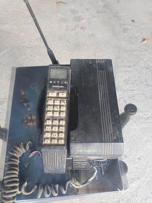 Vintage Suitcase Phones used, set of 2