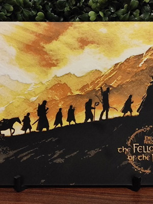 Lord Of The Rings Fellowship Hueforge