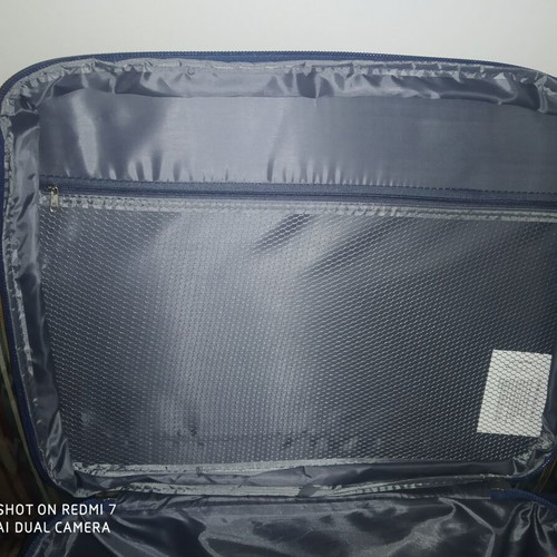 RCM Xplorer Cabin Suitcase Blue New 58x36x24 cm with 4 Wheels