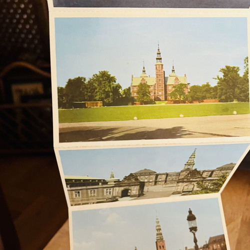 Vintage Copenhagen Postcard Folder set of 10 cards, excellent condition