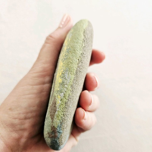 Handmade painted stone The Stillness Collection No4 like new