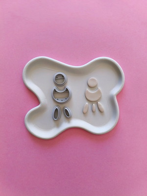Polymer clay cutter like new for handmade earrings