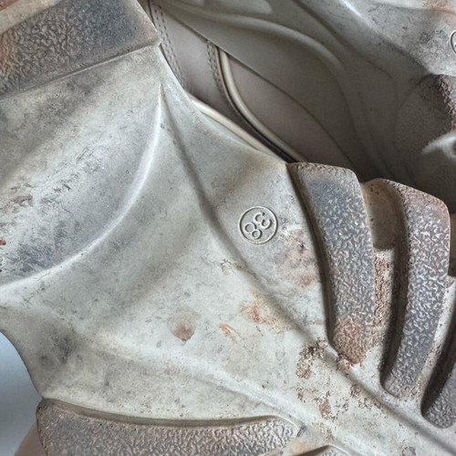 Buffalo beige platform sneakers size 38 like new