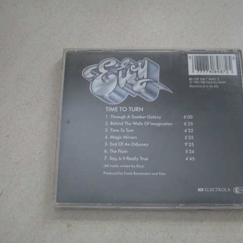 Eloy Time To Turn CD used, rock