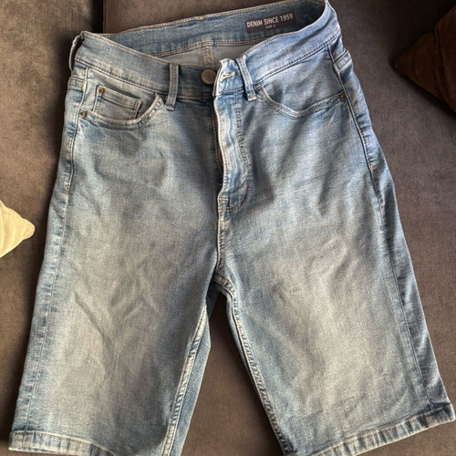 Marks & Spencer women's bermuda shorts used, blue, size S