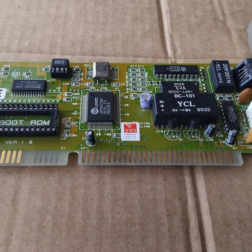 UMC UM9003AF Acer Netxus VER:1.0 16-bit ISA Network Adapter Card like new