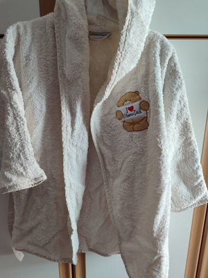 Bathrobe used, 2-3 years old
