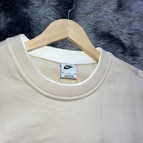 Nike Retro Crewneck Sweatshirt Cream/Red Size M New