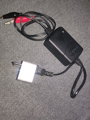 Battery charger for motorcycles new