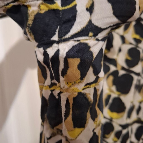 M&S Collection blouse with geometric print like new, size XL