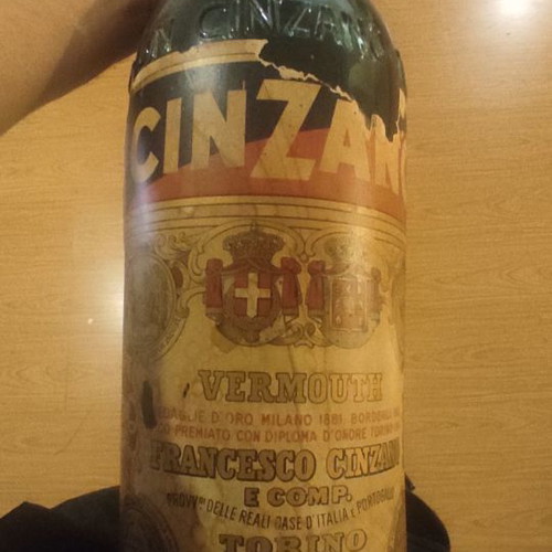 Wine bottle used very old 3 liter