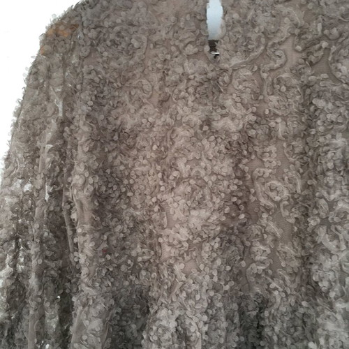 InWear flower blouse size S like new, beige and brown