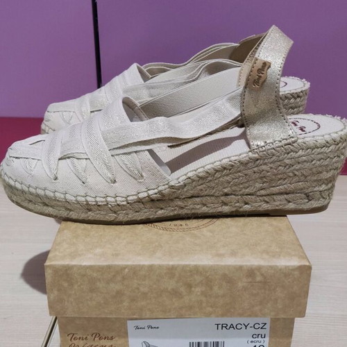 Toni Pons espadrilles size 40 beige new