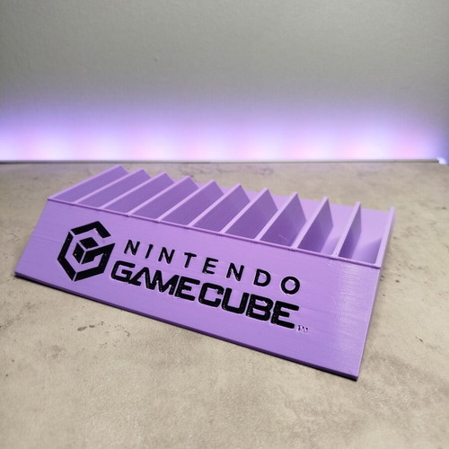 GameCube Game Stand with Logo new, customizable colors