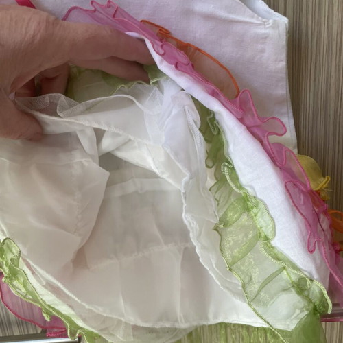 Set of 2 dresses for 18-month girl like new (Lapin House, Delfino)