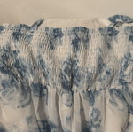 Blue floral dress, size XS