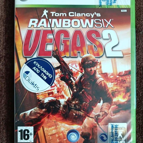 Rainbow Six Vegas 1 and 2 Xbox 360 sealed