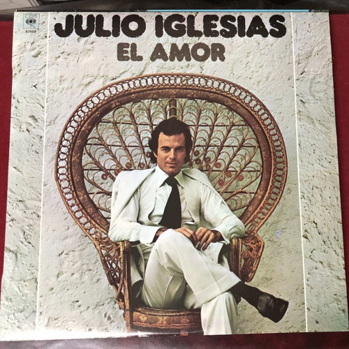 Julio Iglesias El Amor LP 1975 first Greek pressing vintage