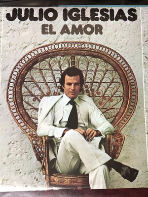 Julio Iglesias El Amor LP 1975 first Greek pressing vintage